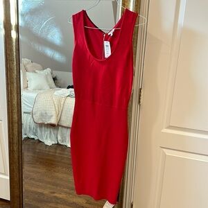 Brand new with tags red cache dress!